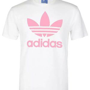 Adidas Pink Logo Tee